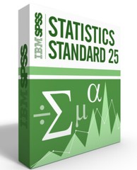 SPSS Statistics Grad Pack 25.0 Standard Windows or Mac – 12 month License