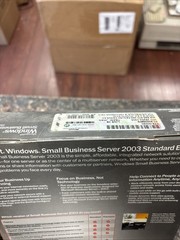 Microsoft Windows Small Business Server 2003 Standard Ed. 5-user- New Sealed Box