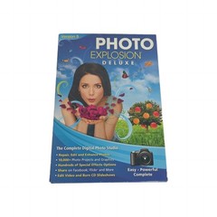Photo Explosion Deluxe Version 5 The Computer Digital Photo Editing Software NIB