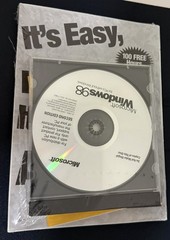 Microsoft Windows 98 Second Edition OEM Sealed CD COA Complete Vintage New