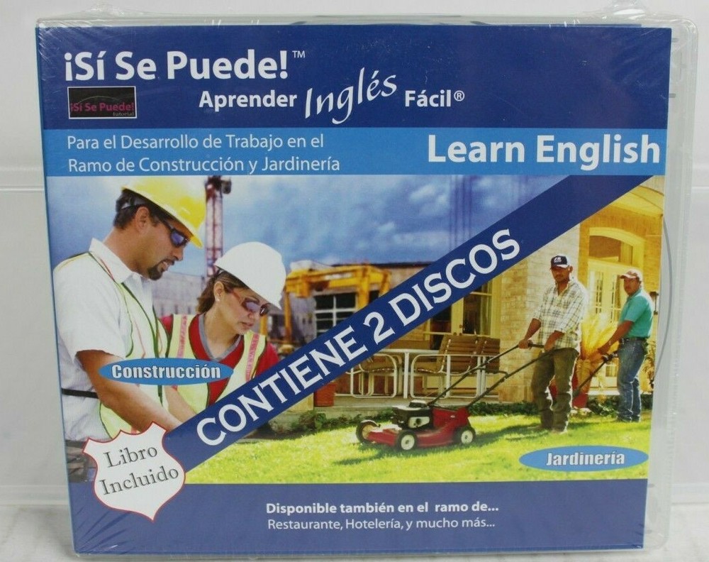 Learn English Sí Se Puede! Aprender Inglés Fácil (Multilingual) Audio CD NEW!