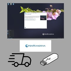 OpenMandriva Linux LIVE or Install Bootable USB Flash Drive OpenMandriva 64bit
