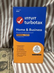 2024 Intuit Turbotax Home Business Federal State Window Mac USA Sealed NEW 2024