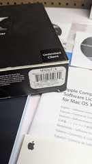 Apple Mac OS X Server 10.3 Panther unlimited clients key, OEM 4 CD Big Box