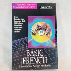 Basic French Language Learning Disc For Zygon Learning Machine 1994 *Read*