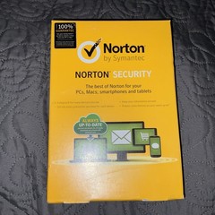 Norton by Symantec SECURITY for PC, Mac, smartphone or tablet (SEALED)
