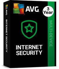 AVG Internet Security 2025 Multi-Devices 10 Devices 3 Year Delivery by EMAIL