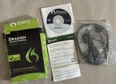 Nuance Dragon Naturally Speaking Basics – Version 12 (DVD, 2013 1-Disc) Open Box