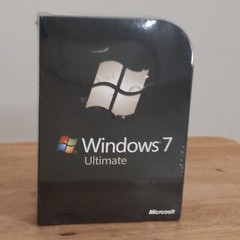 Microsoft Windows 7 Ultimate 32 Bit and 64 Bit Full Retail Version GLC-00182